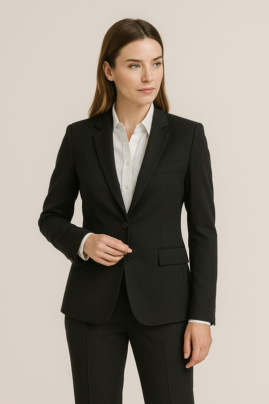 Costume Femme en Coton – Noir